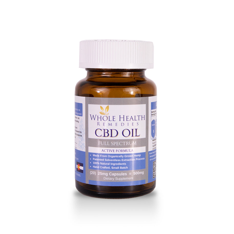 CBD – 25MG/20CNT (CAPSULES)