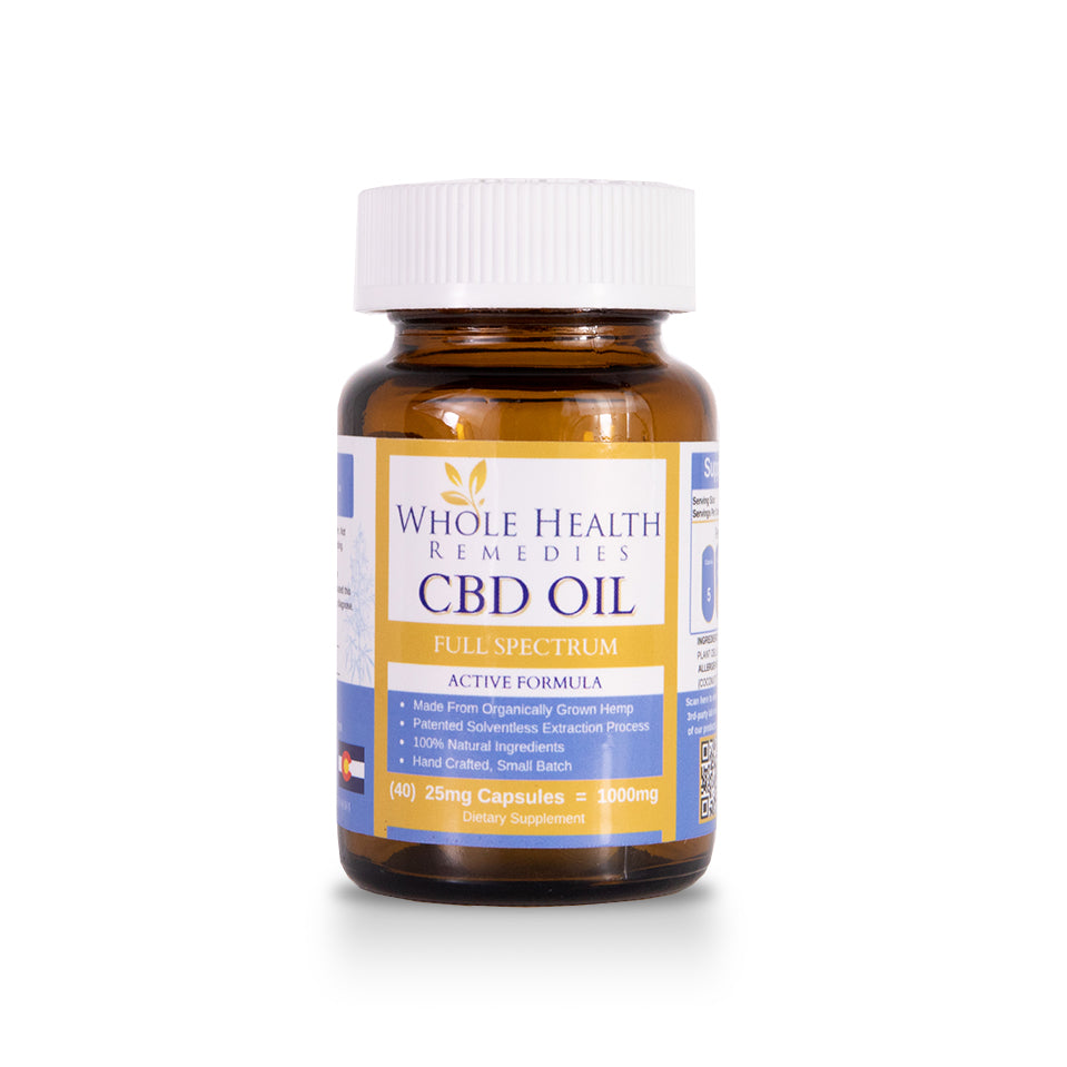 CBD – 25MG/40CNT (CAPSULES)