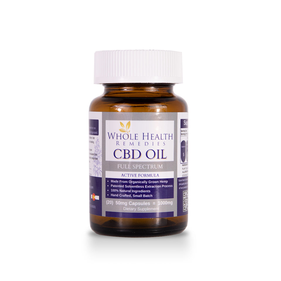 CBD – 50MG/20CNT (CAPSULES)
