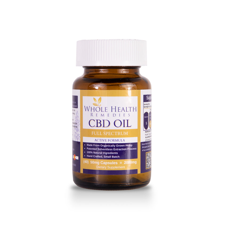 CBD – 50MG/40CNT (CAPSULES)