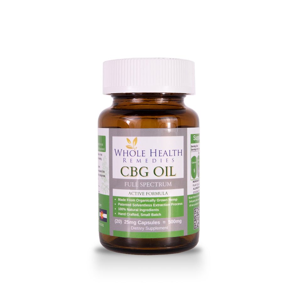 CBG – 25MG/20CNT (CAPSULES)