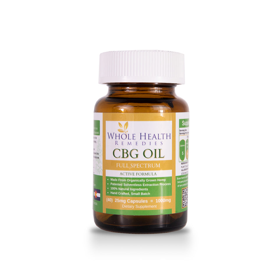 CBG – 25MG/40CNT (CAPSULES)